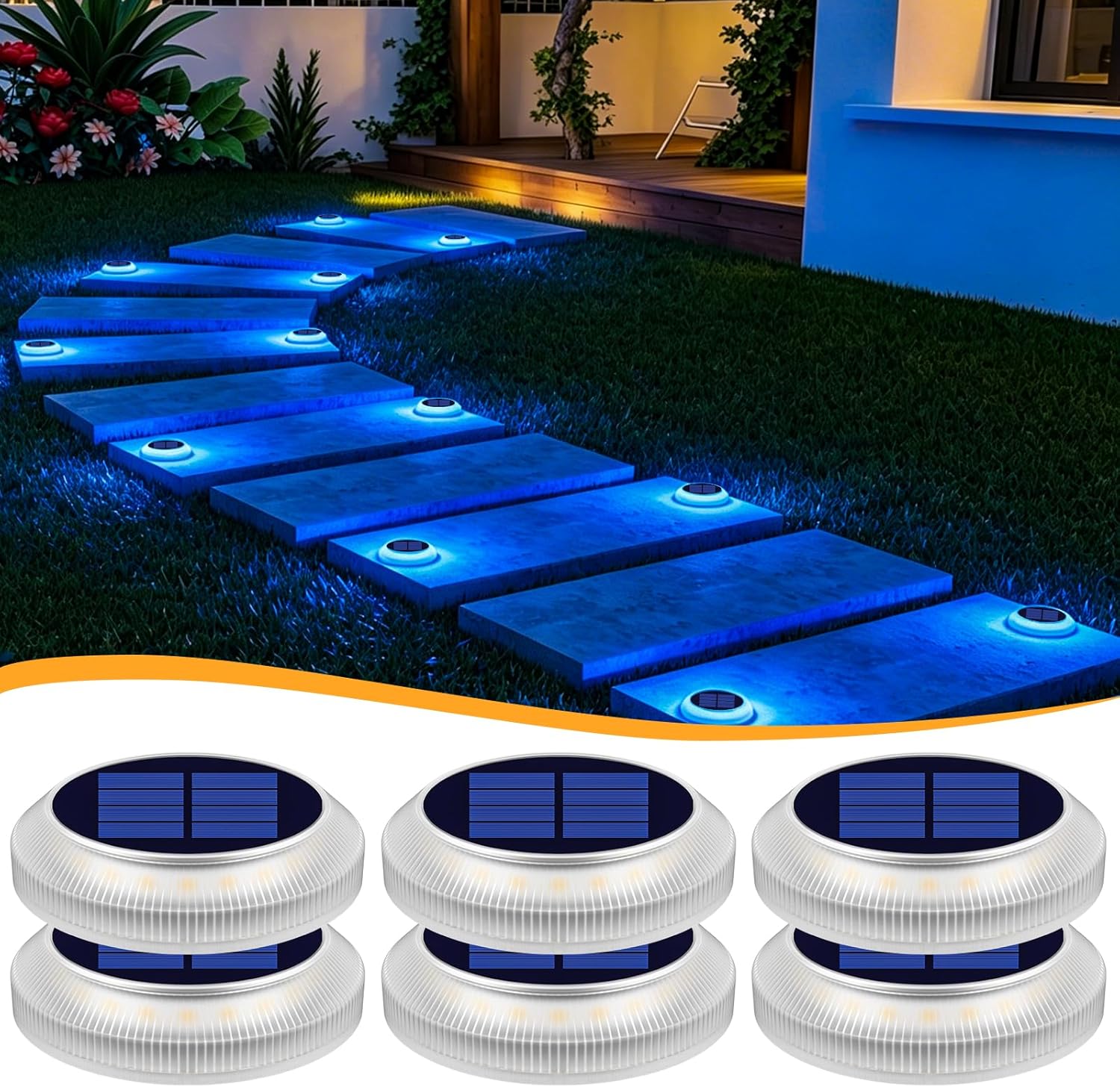 Waterproof Junction Box Solar - Luces Solares para Terraza, IP68 Impermeables,