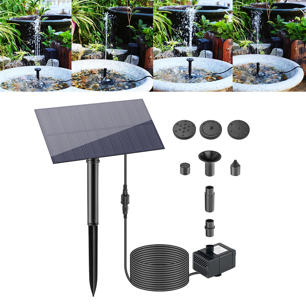 Solar Pool Pump Kit - Fuente de agua de 5W y