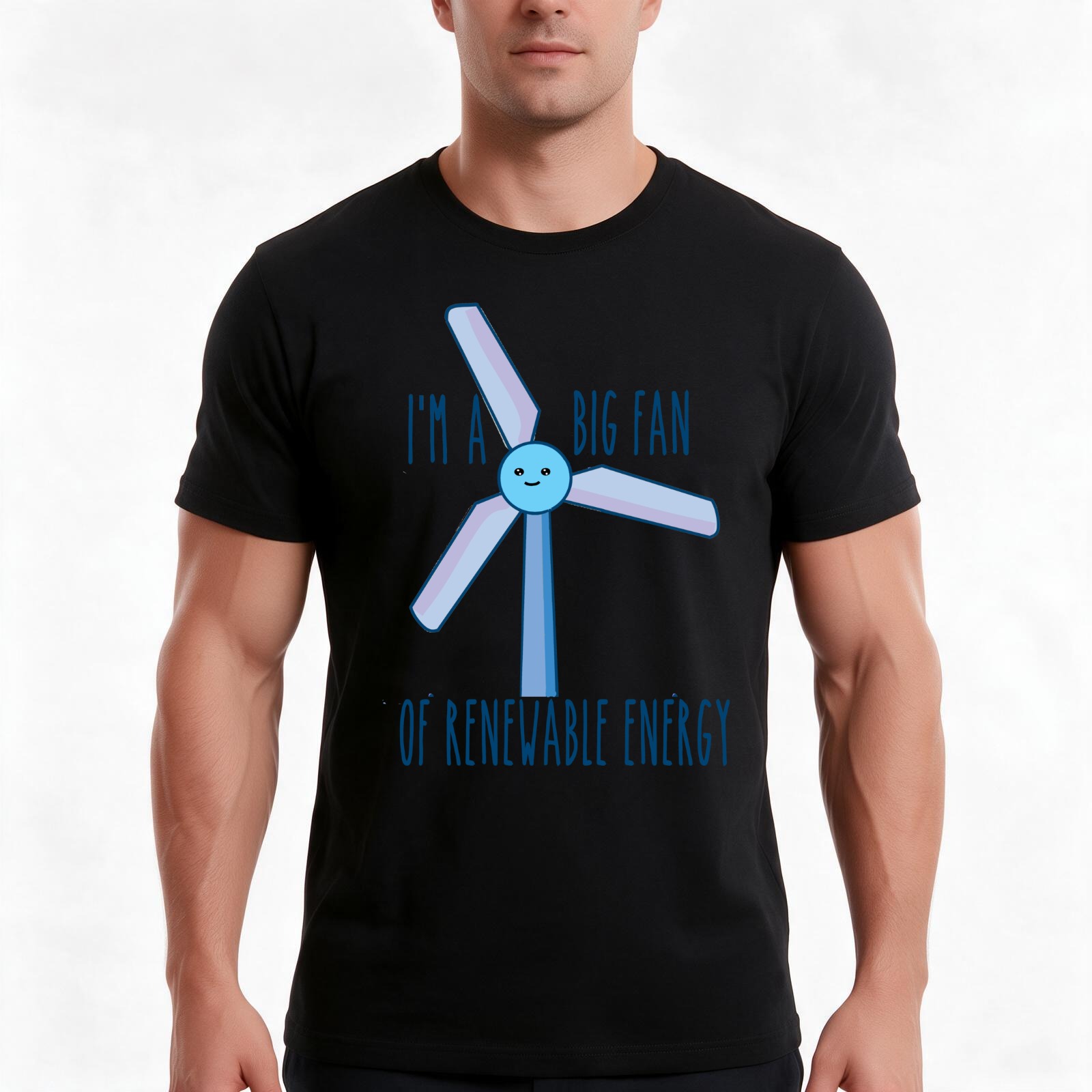 Renewable Energy Graphics - Camiseta con motivos de energía renovable,