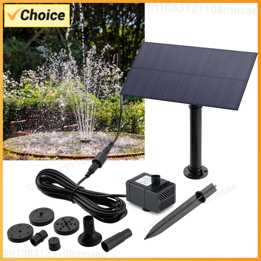 Solar Pool Pump Kit - Bomba de agua solar de 5W