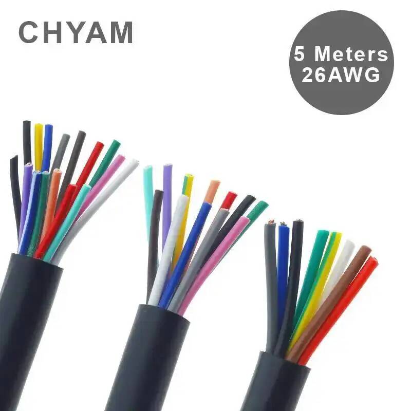 Cable negro 26AWG 0,12 mm2 Cab - Cable Gland Waterproof reseña y precio