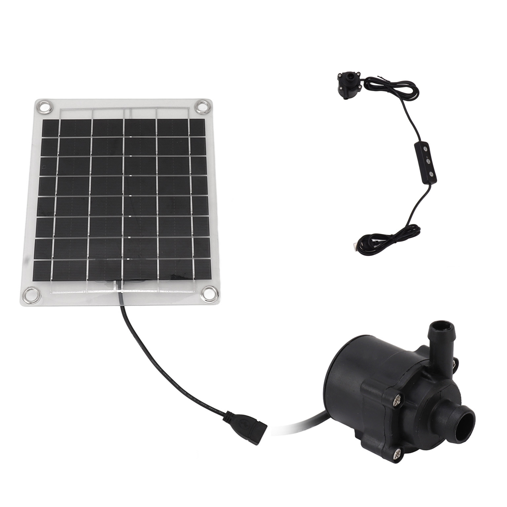 Bomba de Agua Solar de 12V 10W - Solar Pool Pump Kit reseña y precio
