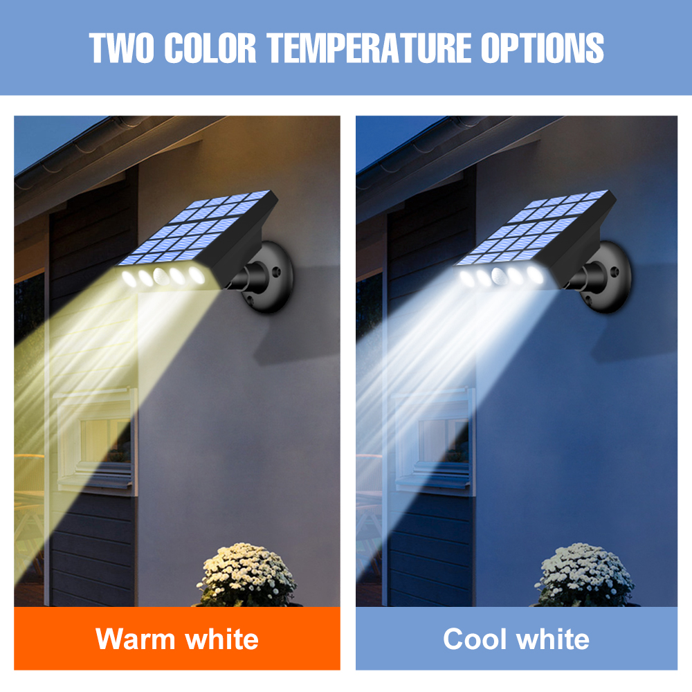 Luces solares LED, lámpara de  - Waterproof Junction Box Solar reseña y precio