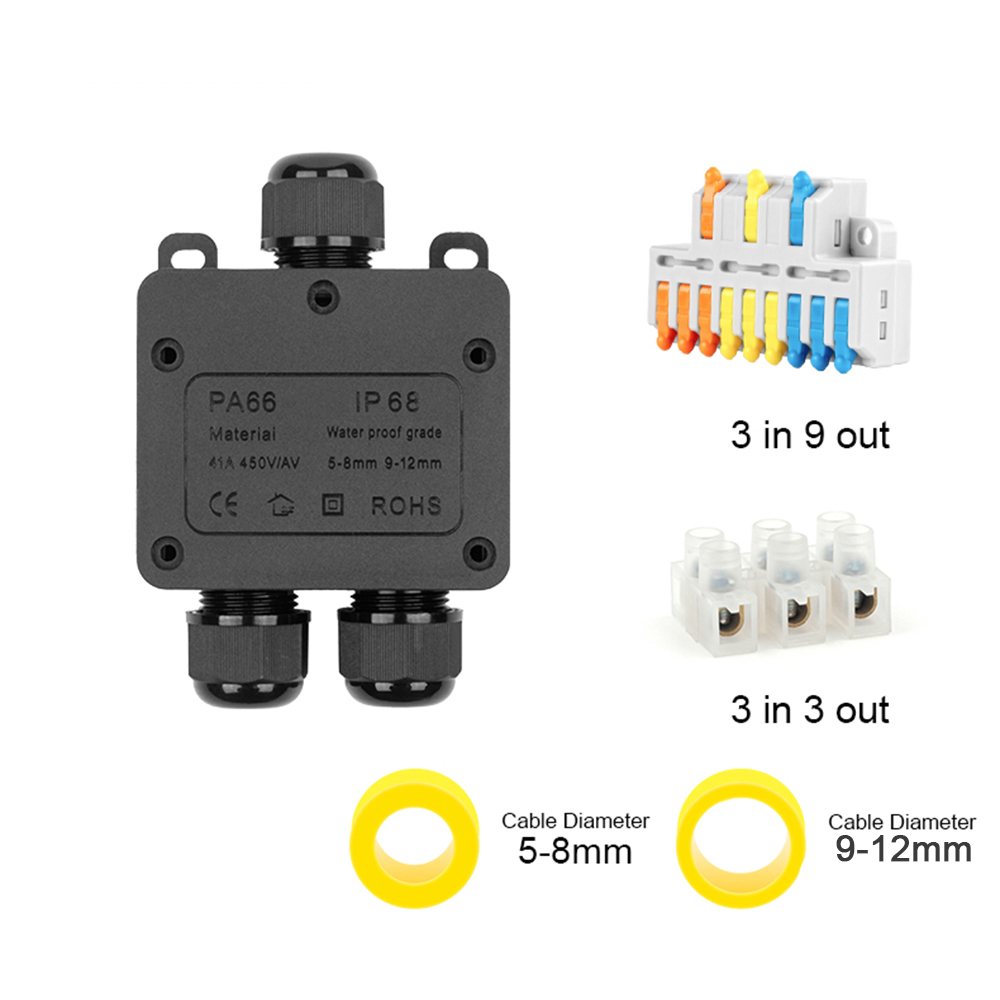 Caja de conexiones impermeable - Cable Gland Waterproof reseña y precio