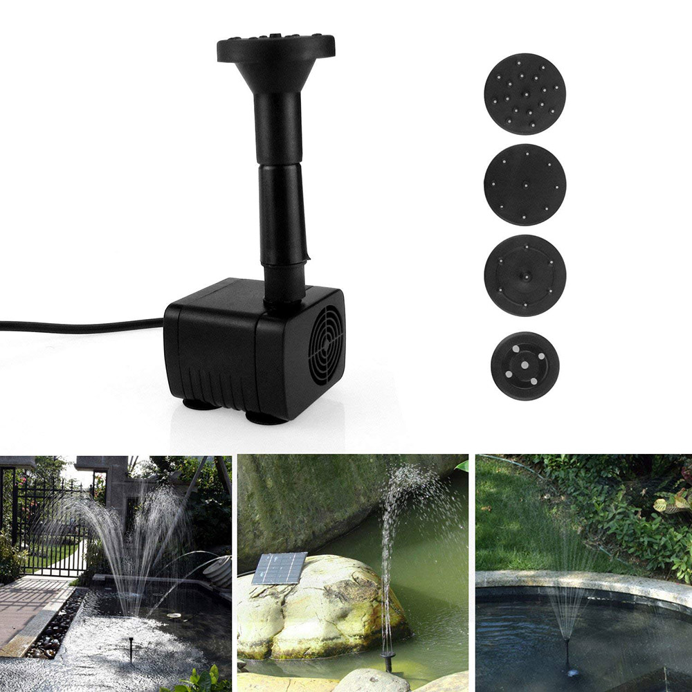 Mini bomba de Fuente Solar, Ki - Solar Pool Pump Kit reseña y precio